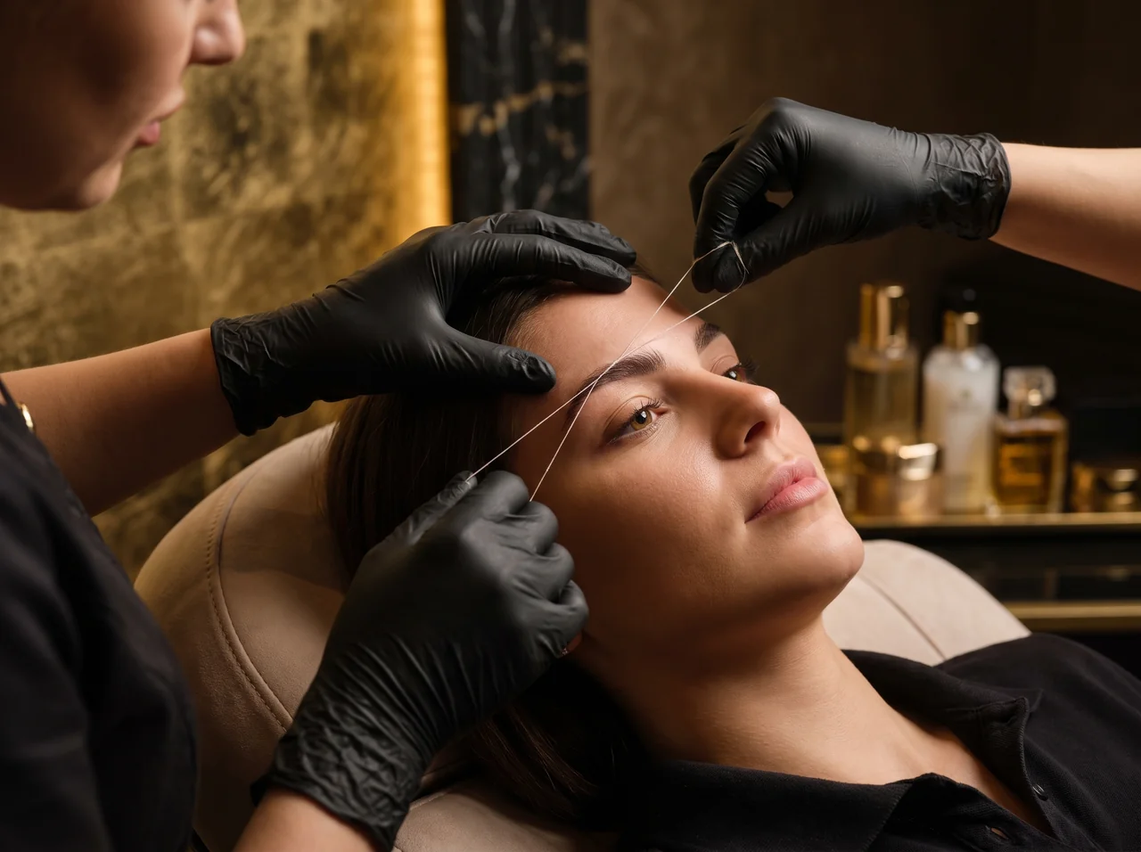 Eyebrow Threading